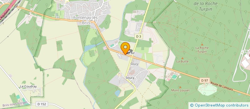 localisation de l'entreprise MADAME VALERIE DRACHOVSKY  FONTENAY-LES-BRIIS