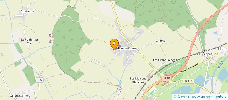 localisation de l'entreprise MADAME VALERIE DREUX à SAINT-FIRMIN-DES-PRES