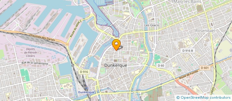 localisation de l'entreprise MADAME VALERIE DROUART à DUNKERQUE