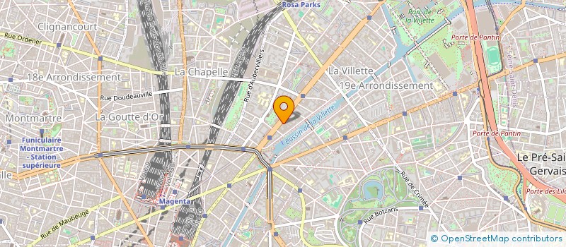 localisation de l'entreprise MADAME VALERIE DRUGUET  PARIS