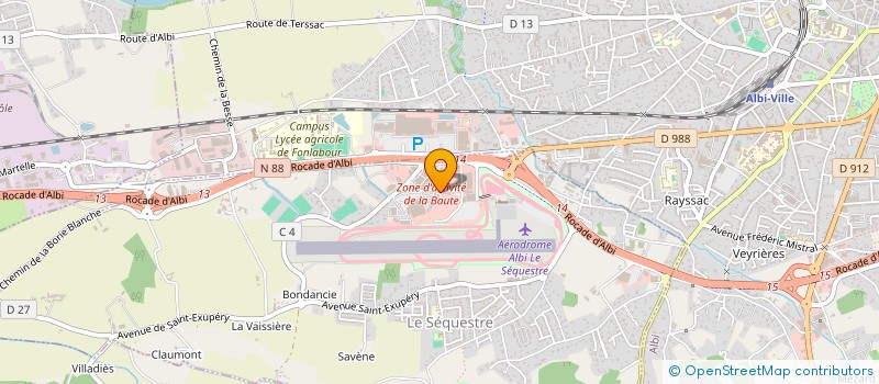 localisation de l'entreprise MADAME VALERIE DUBOIS  LE SEQUESTRE