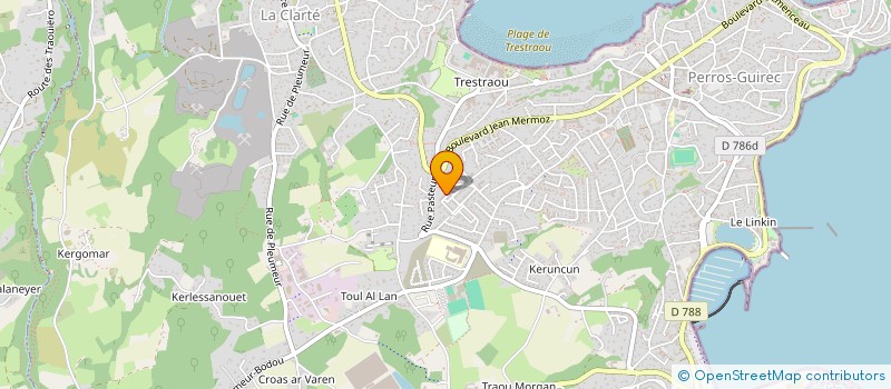 localisation de l'entreprise MADAME VALERIE DUBOSQ à PERROS-GUIREC
