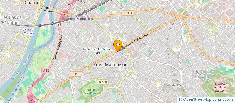 localisation de l'entreprise MADAME VALERIE DUCHEMIN à RUEIL-MALMAISON