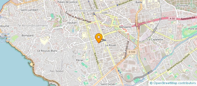 localisation de l'entreprise MADAME VALERIE DUCHENE à MARSEILLE