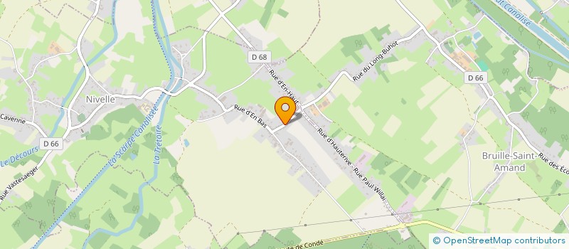 localisation de l'entreprise MADAME VALERIE DUFERNEZ  NIVELLE