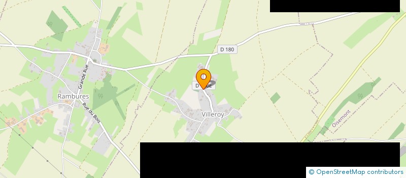 localisation de l'entreprise MADAME VALERIE DUFOSSE  VILLEROY