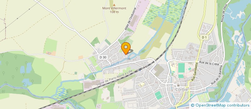 localisation de l'entreprise MADAME VALERIE DUFOUR  AUBIGNY