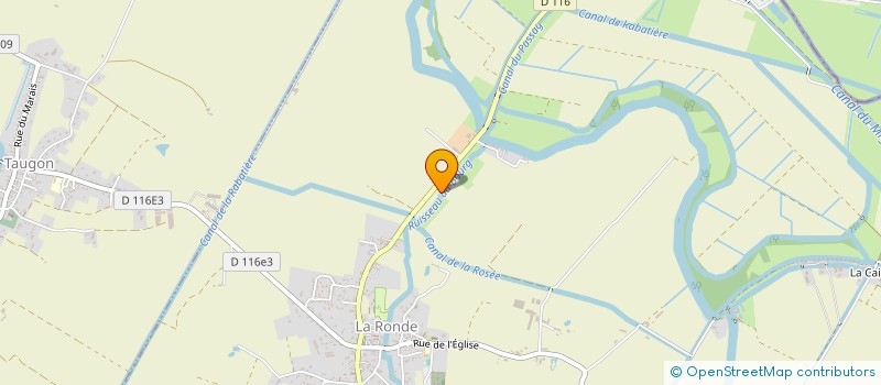 localisation de l'entreprise MADAME VALERIE DULUC  LA RONDE