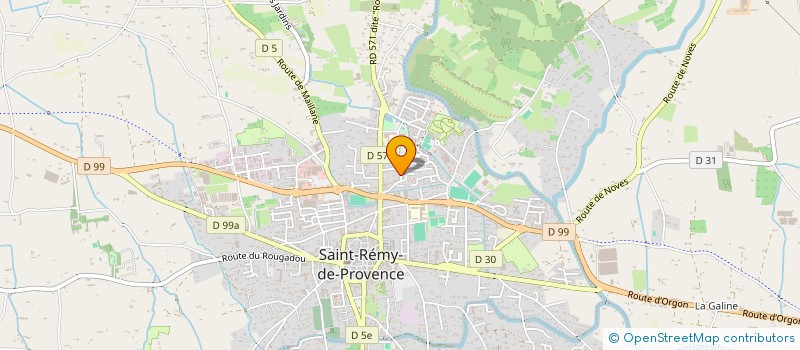 localisation de l'entreprise MADAME VALERIE DUMAS à SAINT-REMY-DE-PROVENCE