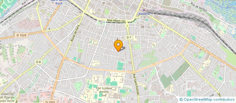 localisation de l'entreprise MADAME VALERIE DUPIRE à AMIENS