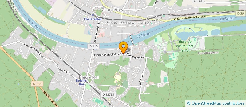 localisation de l'entreprise MADAME VALERIE DUPLESSIER  BOIS LE ROI