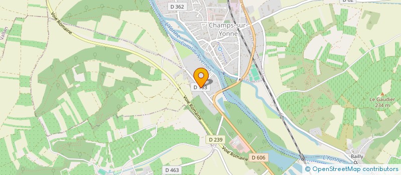 localisation de l'entreprise MADAME VALERIE DUPLESSY à AUXERRE