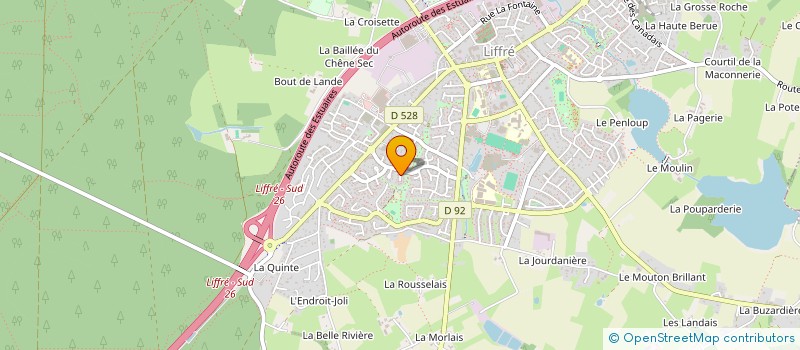 localisation de l'entreprise MADAME VALERIE DUPONT  LIFFRE