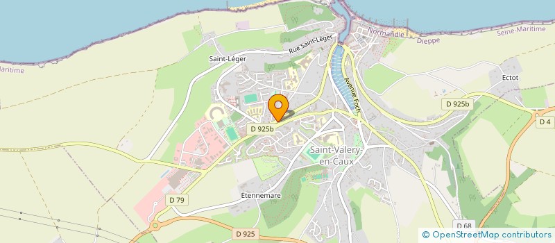 localisation de l'entreprise MADAME VALERIE DUPUIS  SAINT-VALERY-EN-CAUX