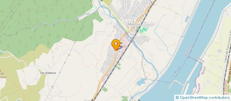 localisation de l'entreprise MADAME VALERIE DUQUESNE  ROCHEMAURE