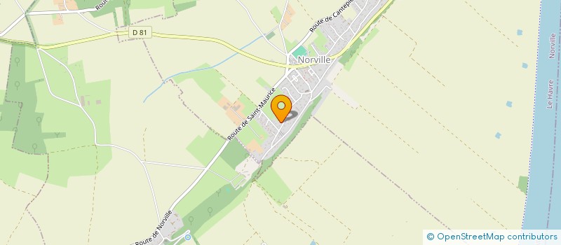 localisation de l'entreprise MADAME VALERIE DURAND  NORVILLE