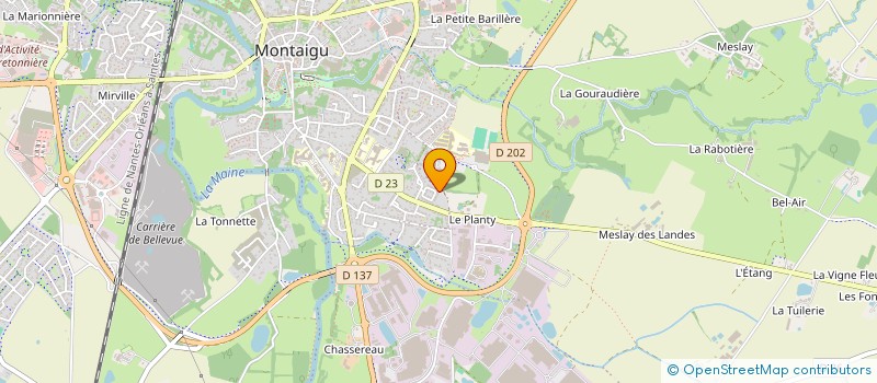 localisation de l'entreprise MADAME VALERIE DURAND à MONTAIGU-VENDEE