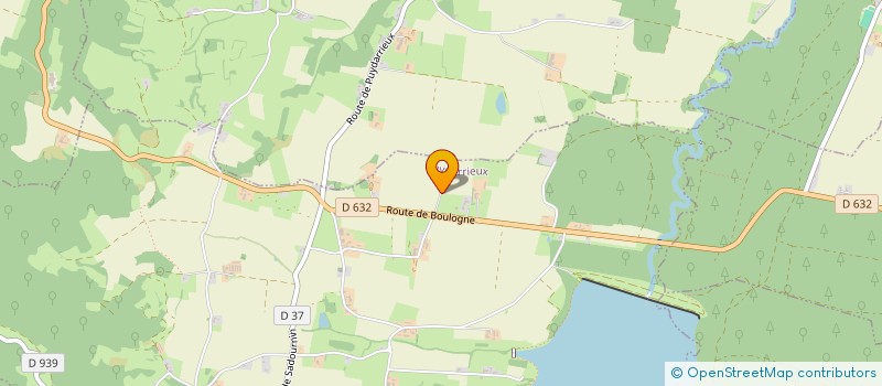 localisation de l'entreprise MADAME VALERIE DURAND  PUYDARRIEUX