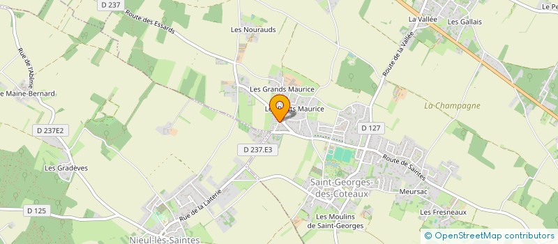 localisation de l'entreprise MADAME VALERIE DURET à SAINT-GEORGES-DES-COTEAUX