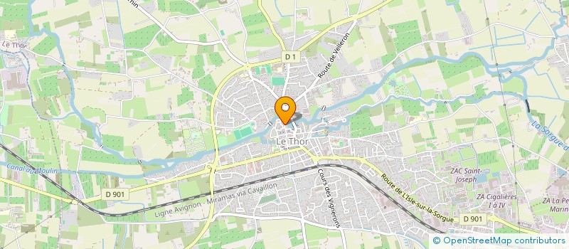 localisation de l'entreprise MADAME VALERIE DUREUX  AVIGNON