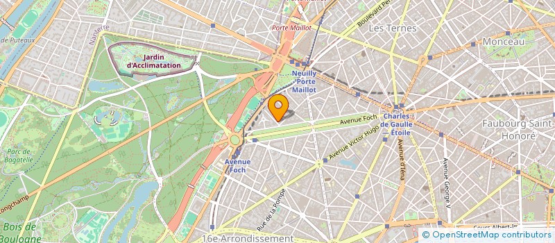 localisation de l'entreprise MADAME VALERIE DURIF  PARIS 16