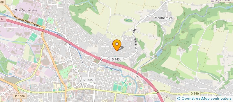 localisation de l'entreprise MADAME VALERIE DUROURE  BOURGOIN-JALLIEU