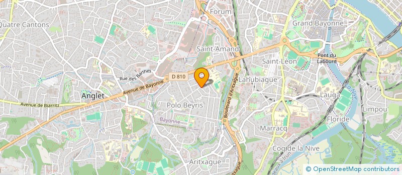 localisation de l'entreprise MADAME VALERIE DUTEY-HARISPE à BAYONNE