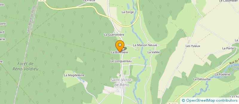 localisation de l'entreprise MADAME VALERIE DUTRIEUX à LONGNY LES VILLAGES