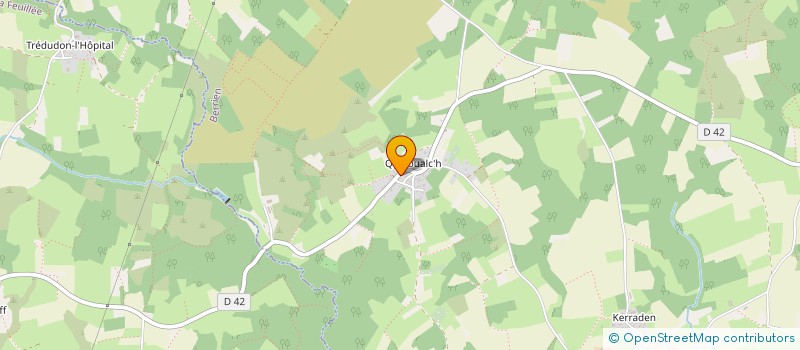 localisation de l'entreprise MADAME VALERIE DUVAIL  BERRIEN