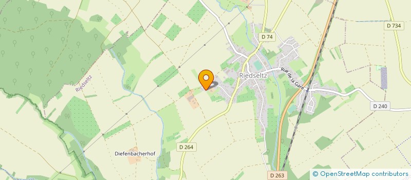 localisation de l'entreprise MADAME VALERIE EICHENLAUB  RIEDSELTZ