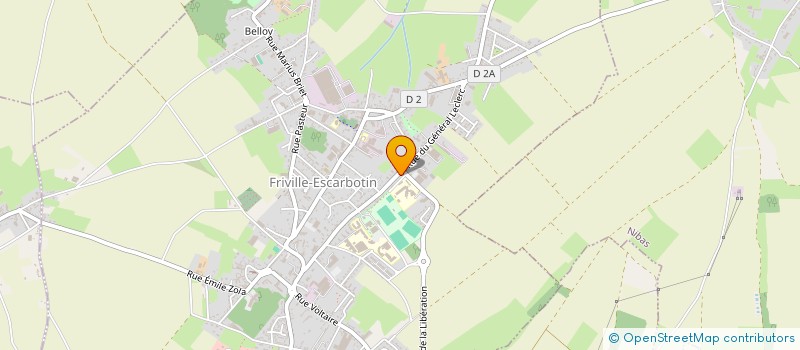 localisation de l'entreprise MADAME VALERIE ELOI  FRIVILLE-ESCARBOTIN