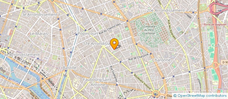 localisation de l'entreprise MADAME VALERIE ENDERLIN  PARIS