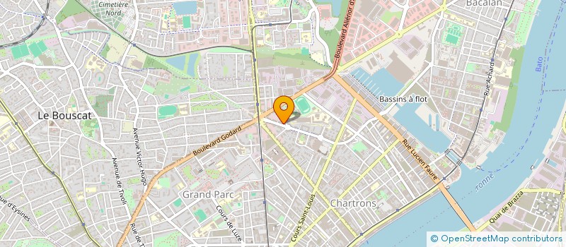 localisation de l'entreprise MADAME VALERIE EON  BORDEAUX