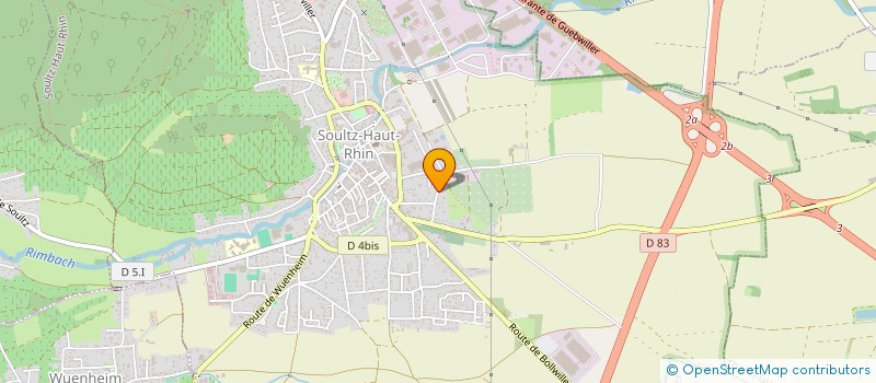 localisation de l'entreprise MADAME VALERIE ERHART  SOULTZ-HAUT-RHIN