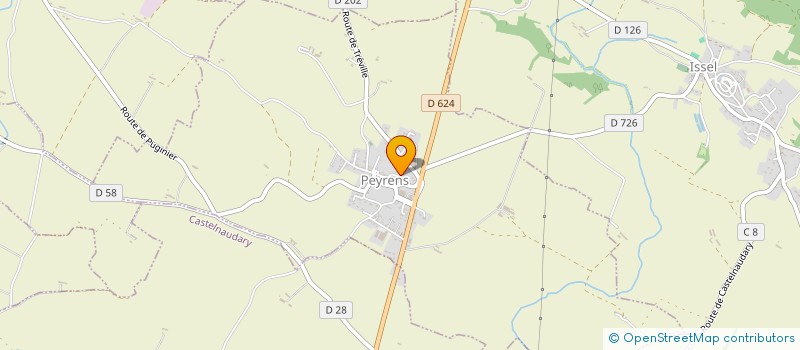 localisation de l'entreprise MADAME VALERIE ESCAFFRE  PEYRENS