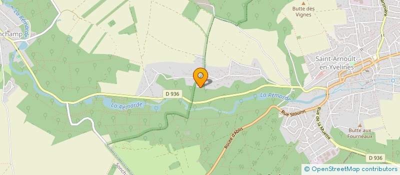 localisation de l'entreprise MADAME VALERIE ESTEBANEZ  SAINT-ARNOULT-EN-YVELINES