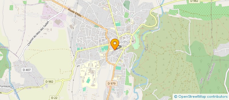 localisation de l'entreprise MADAME VALERIE ESTIENNE  UZES