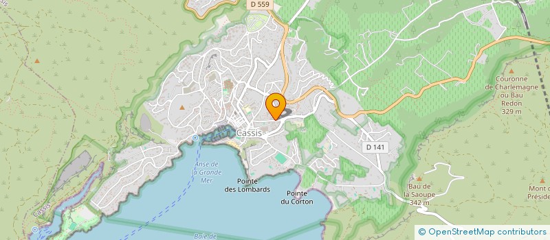 localisation de l'entreprise MADAME VALERIE ETIENNE à CASSIS