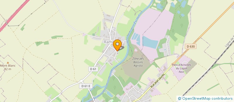 localisation de l'entreprise MADAME VALERIE ETUIN  RAMILLIES