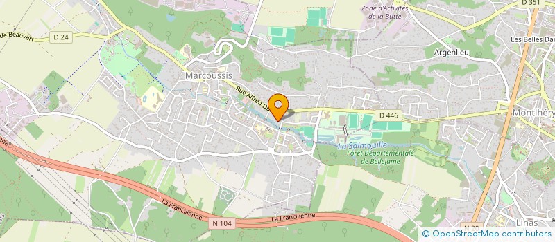 localisation de l'entreprise MADAME VALERIE EYSSARTIER à MARCOUSSIS