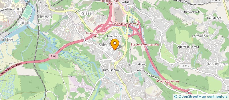 localisation de l'entreprise MADAME VALERIE FAGALDE  ORGERES