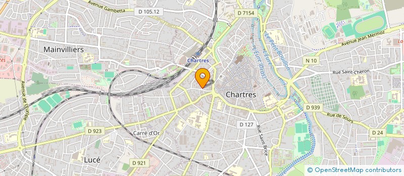 localisation de l'entreprise MADAME VALERIE FAILLER à CHARTRES