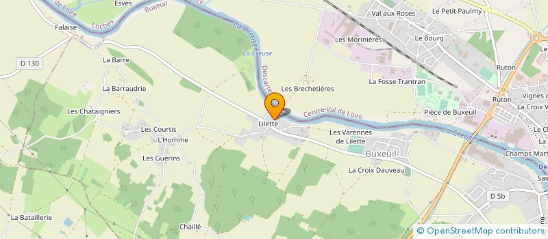 localisation de l'entreprise MADAME VALERIE FALCON à BUXEUIL