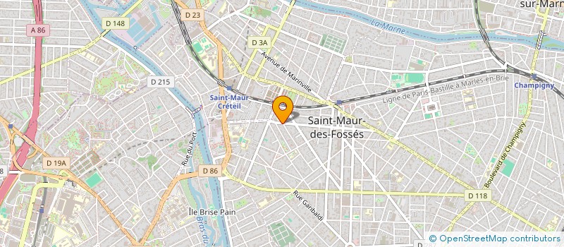 localisation de l'entreprise MADAME VALERIE FARRENQ à SAINT-MAUR-DES-FOSSES