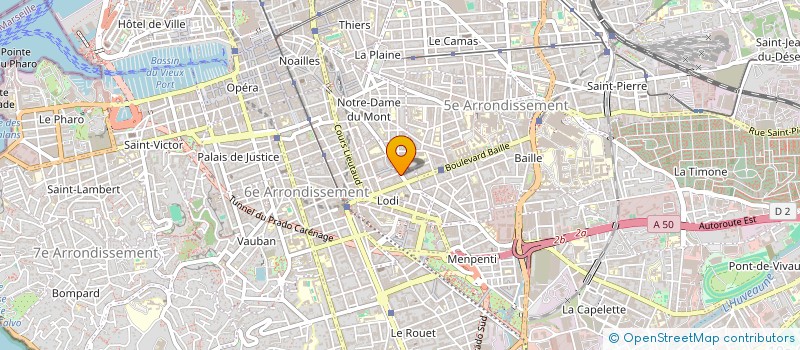 localisation de l'entreprise MADAME VALERIE FAURE à MARSEILLE