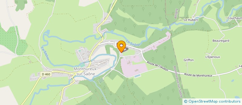 localisation de l'entreprise MADAME VALERIE FAUST  MONTHUREUX-SUR-SAONE