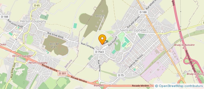 localisation de l'entreprise MADAME VALERIE FECHNER  SAINS-EN-GOHELLE