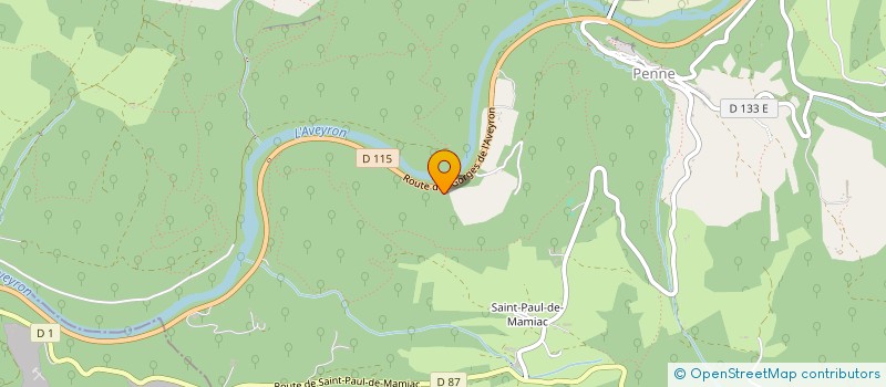 localisation de l'entreprise MADAME VALERIE FERNANDEZ  PUYCELSI