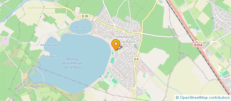 localisation de l'entreprise MADAME VALERIE FERRER  VILLENEUVE-DE-LA-RAHO