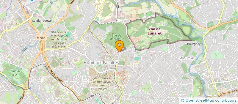 localisation de l'entreprise MADAME VALERIE FETIS à MONTPELLIER